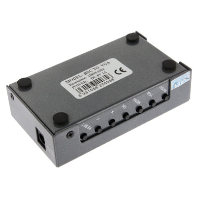 Composite Video AV to VGA Converter / BNC to VGA