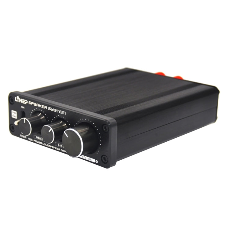 A928 Treble-bass 136W High-power Amplifier(Black)