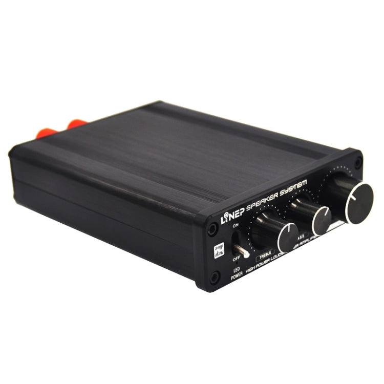A928 Treble-bass 136W High-power Amplifier(Black)