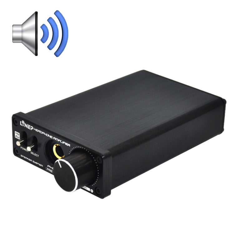 A929 Desktop high-impedance Headphone Amplifier(Black)