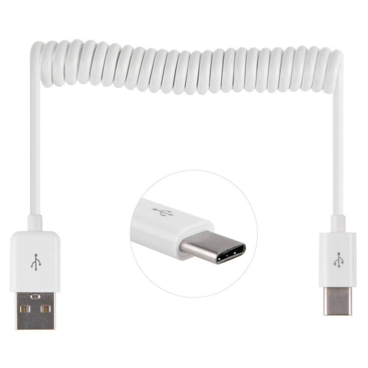 USB 2.0 to USB 3.0 Type C Retractable Charging / Data Cable