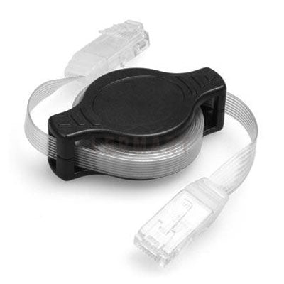 CAT5e Retractable RJ45 to RJ45 Cable, Length : 1.5 meter