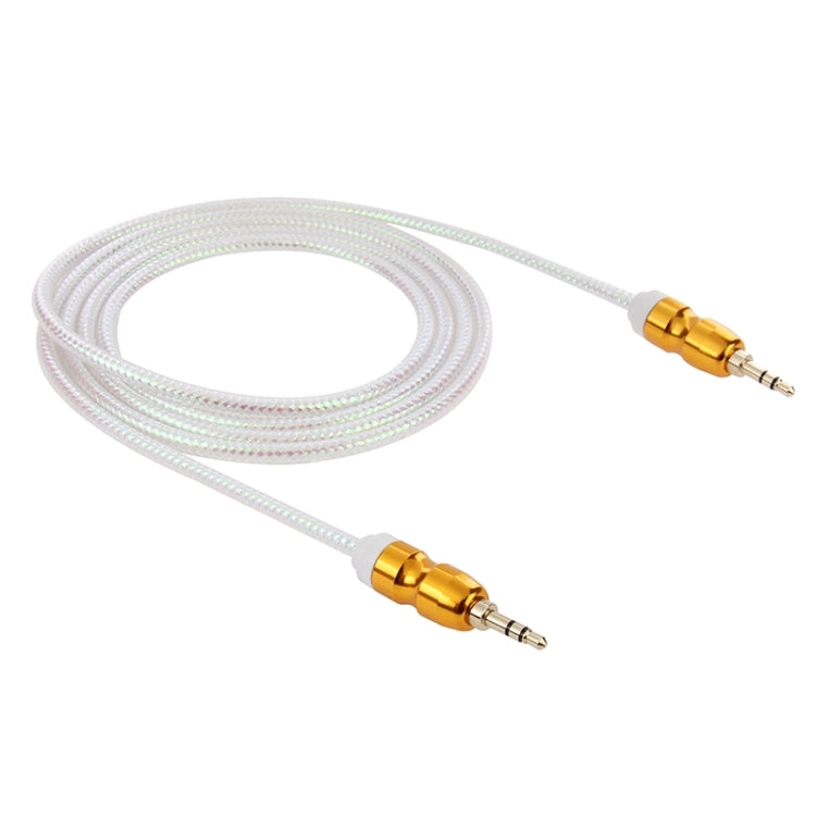 Gold Plated 3.5mm Male to Male Plug Jack Stereo Audio AUX Cable for iPhone 6 & 6 Plus & 5, iPad Air 2 & Air, Samsung, iPod Laptop, MP3, Length: 1.4m