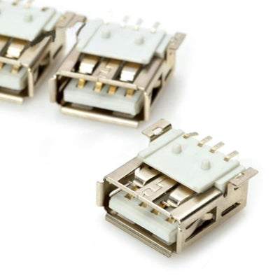 20 pcs USB-A 4-Pin Female Connector Socket