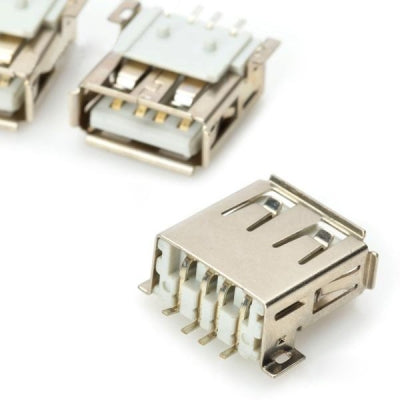 20 pcs USB-A 4-Pin Female Connector Socket
