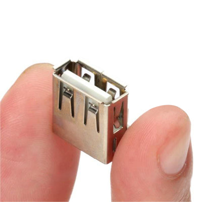 20 pcs USB-A 4-Pin Female Connector Socket