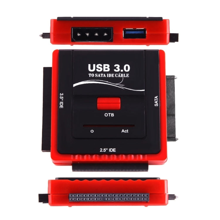 USB 3.0 To SATA/IDE Adapter Hard Drive Converter for Universal 2.5/3.5 HDD/SSD Hard Drive Disk With Power Supply