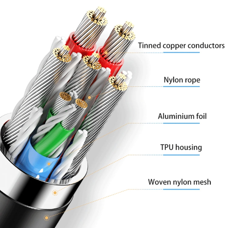 Micro USB Male to Mini 5-pin USB Coiled Cable / Spring Cable, Length: 20cm (can be extended up to 75cm)