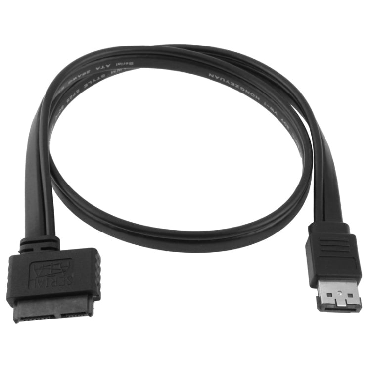 eSATA + USB to ODD Slimline SATA 13 Pin Power Cable, Length: 50cm