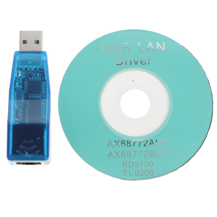 USB 2.0 RJ45 Lan Card 10/100M Ethernet Network Adapter