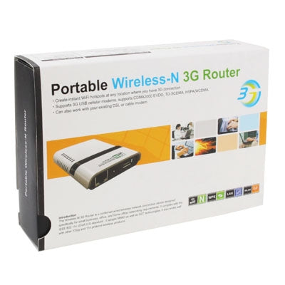3G WIFI Wireless 802.11 n/b/g Portable Router, Sign Random Delivery