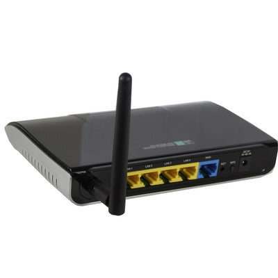 150Mbps Wireless-N Broadband Router With 4 Ports Switch, Sign Random Delivery(Black)