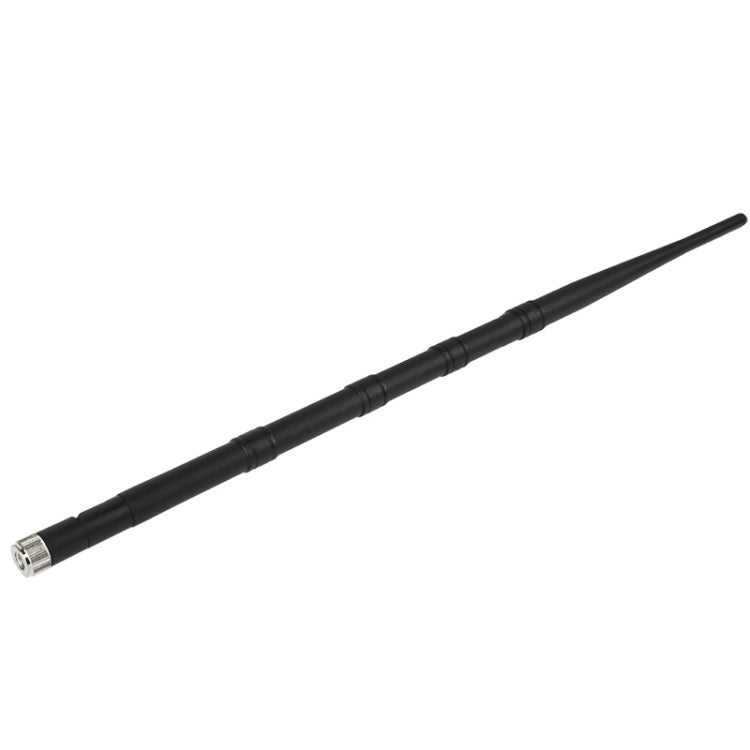 High Quality 2.4GHz 15dBi RP-SMA Antenna for Router Network (4 Sections)(Black)