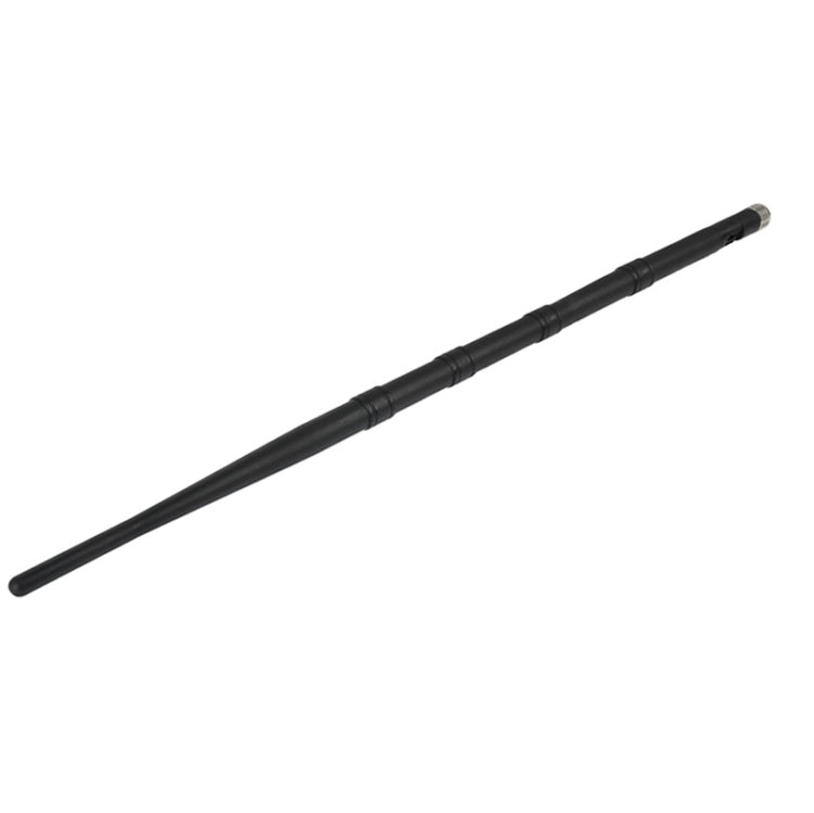 High Quality 2.4GHz 15dBi RP-SMA Antenna for Router Network (4 Sections)(Black)