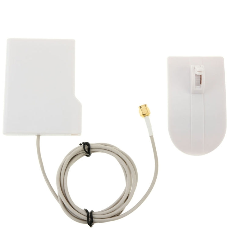 2.4 GHz 9dBi Compact Yagi  RP-SMA Directional Wifi Antenna(White)