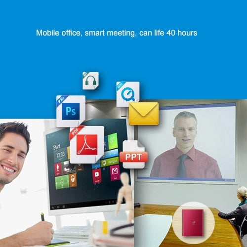 Ainol Windows8.1 Mini PC, Intel Z3735F Quad Core RAM:2G ROM:32G, with 7000mAh Power Bank Function for TV / Computer Monitors(Black)