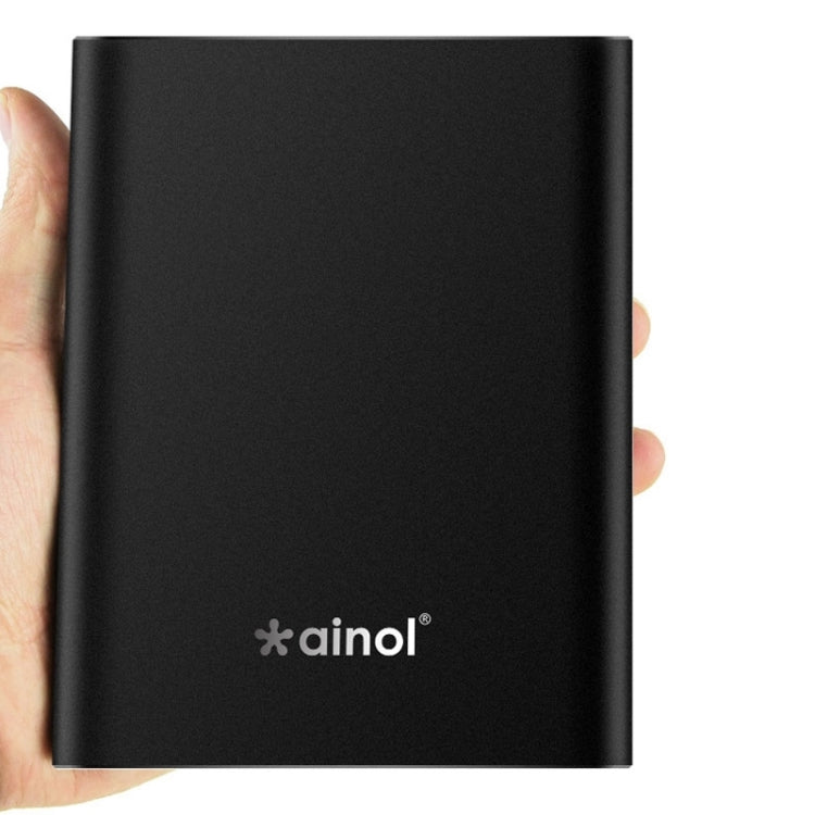Ainol Windows8.1 Mini PC, Intel Z3735F Quad Core RAM:2G ROM:32G, with 7000mAh Power Bank Function for TV / Computer Monitors(Black)