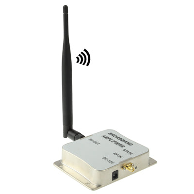 LJ-8003 3W 2.4GHz WIFI Signal Booster Broadband Amplifier (Silver)