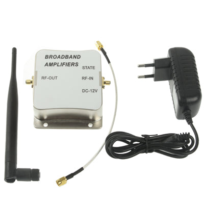 LJ-8003 3W 2.4GHz WIFI Signal Booster Broadband Amplifier (Silver)