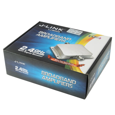 LJ-8003 3W 2.4GHz WIFI Signal Booster Broadband Amplifier (Silver)