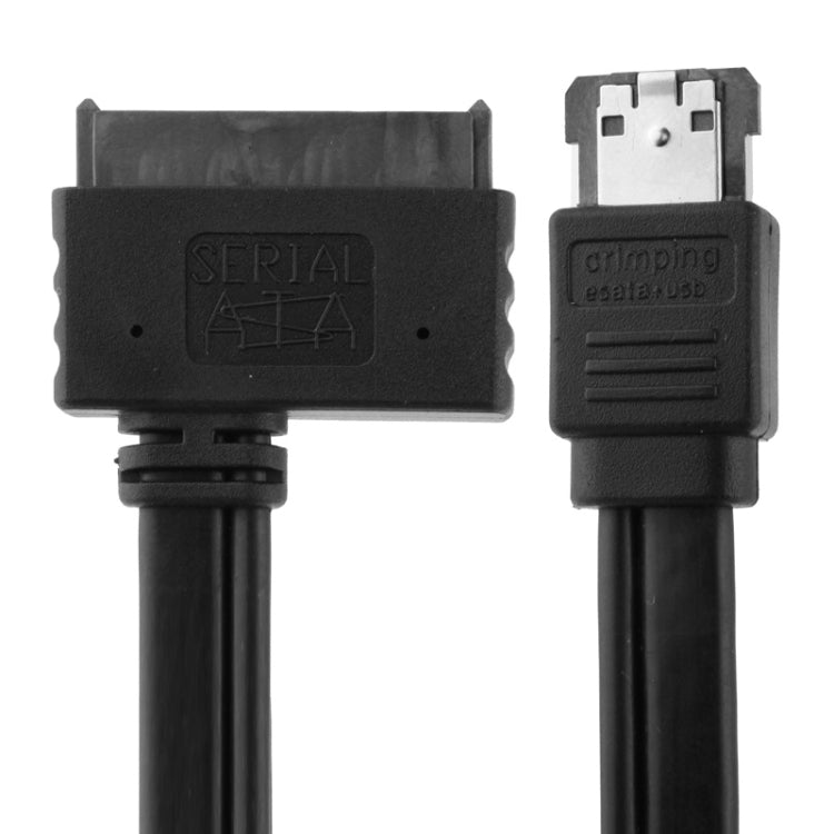 eSATA + USB to SSD Micro SATA 16 Pin Power Cable, Length: 50cm