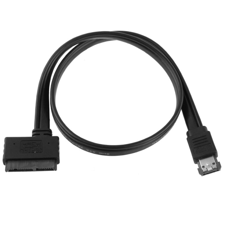 eSATA + USB to SSD Micro SATA 16 Pin Power Cable, Length: 50cm