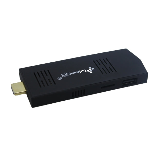 MeeGoPad MeeGoT02 Windows 10 OS Mini PC, Intel Z3735F Quad Core 1.33-1.83GHz, RAM: 2G ROM: 32G, Support Micro SD Card, OTG, Built-in WiFi / Bluetooth(Black)