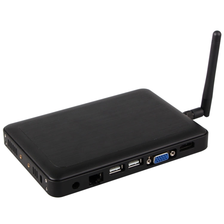 X1W Thin Client with WiFi Antenna, Allwinner A20 Dual-core 1.2 GHz, RAM: 512M, Inner Core Linux3.0, Support Windows XP & Win 7 & 8 / Linux OS(Black)