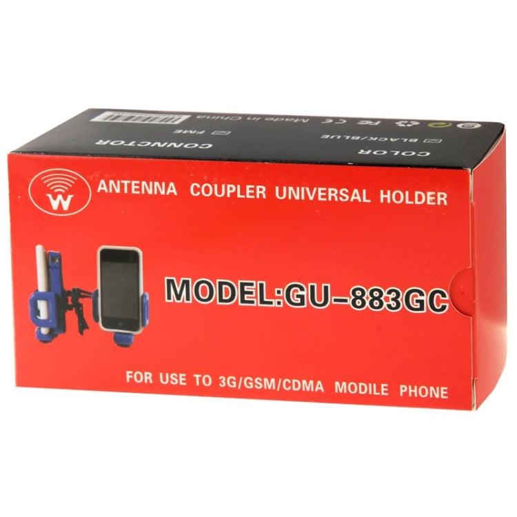3G/GSM/CDMA Antenna Coupler Universal  Mobile Phone Holder(Blue)