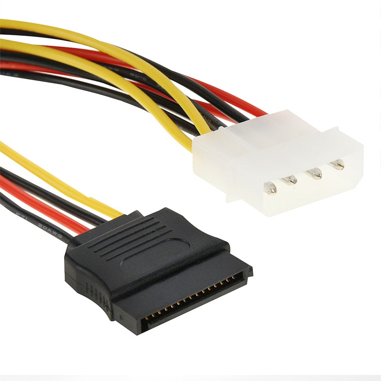 2 x 15 Pin to 4 Pin