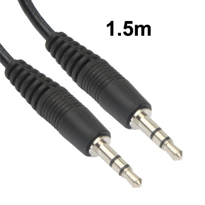 Aux cable, 3.5mm Male Mini Plug Stereo Audio Cable, Length: 1.5m