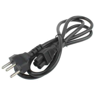 3 Prong Style Switzerland Notebook AC Power Cord, Length: 1.5m(Black)