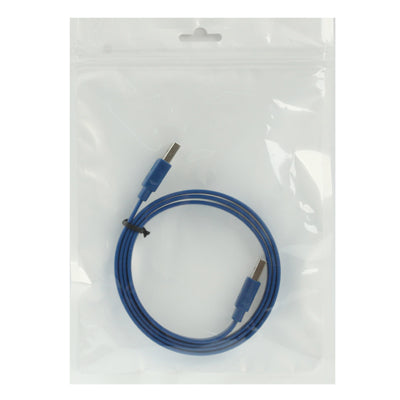 USB 3.0 A Male to A Male AM-AM Extension Flat Cable, Length: 1m