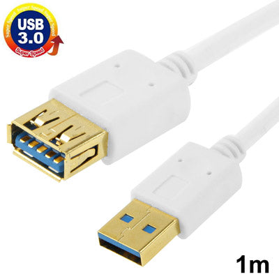 USB 3.0 AF to USB 3.0 AM Cable, Length: 1m