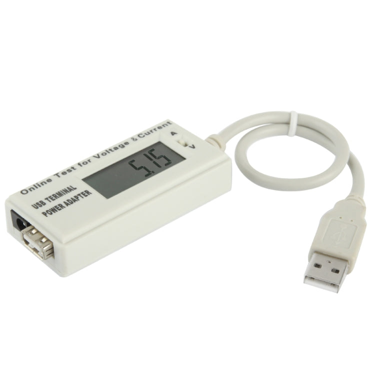 PC USB 2.0 Device Voltage Current Meter Tester Test Card / Online Test for Voltage & Current, Cable Length: 25cm