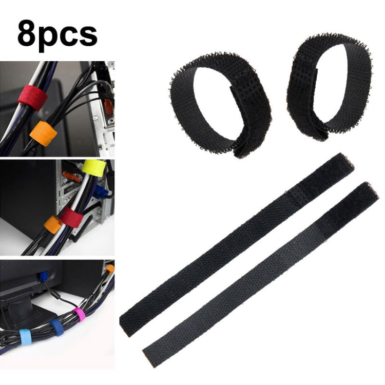8 pcs Magic Stick Computer Cable Ties