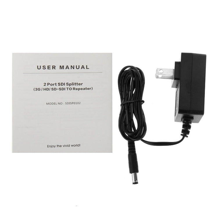 SDISP0102 2 Ports SDI Splitter, Support 3G / HD / SD-SDI