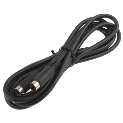 High Quality 4 Pin S-Video Cable , 1.5m (Nickel Plated)(Black)