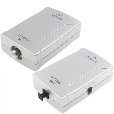 Coaxial to Toslink  Audio Signal Converter ( Coaxial in, Toslink out)