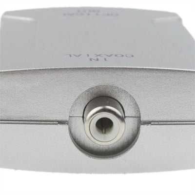 Coaxial to Toslink  Audio Signal Converter ( Coaxial in, Toslink out)