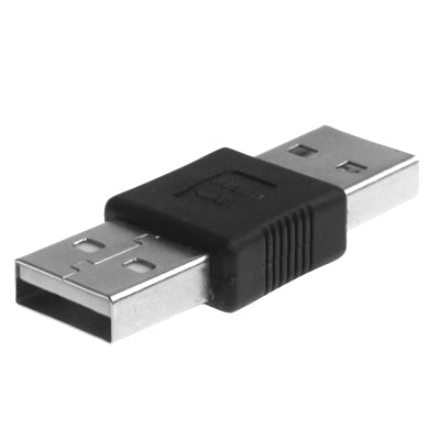 USB 2.0 A Male to USB 2.0 A Male Adapter(Black)