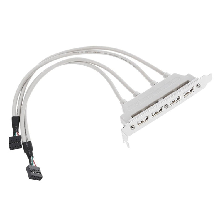 High Speed USB 4 Plate Line USB 2.0 Tailgate USB Extension Cable
