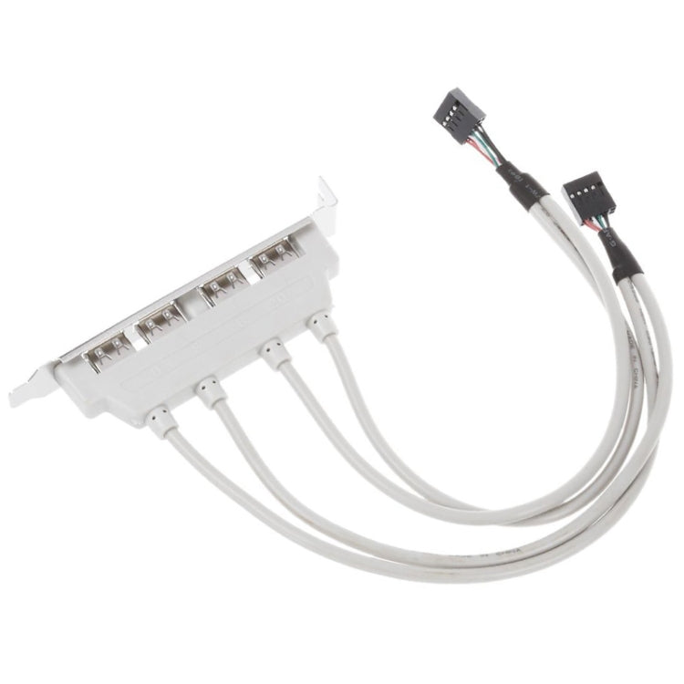 High Speed USB 4 Plate Line USB 2.0 Tailgate USB Extension Cable