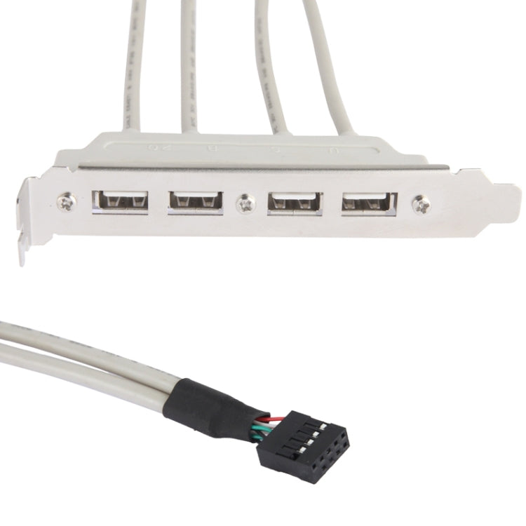 High Speed USB 4 Plate Line USB 2.0 Tailgate USB Extension Cable