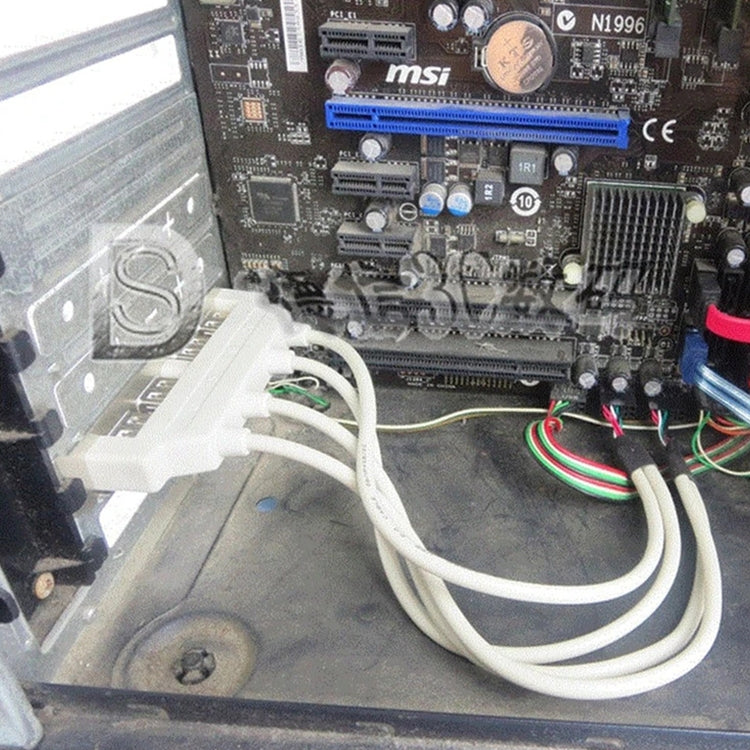 High Speed USB 4 Plate Line USB 2.0 Tailgate USB Extension Cable