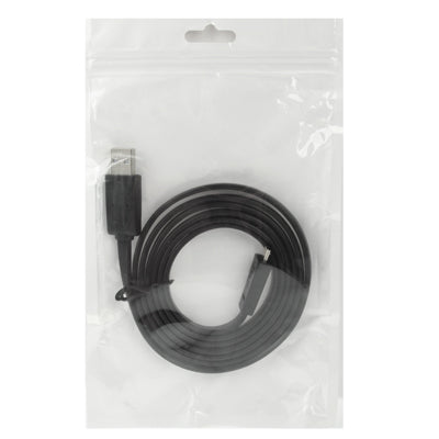 High Quality Noodle Style USB 2.0 to Micro USB Male Adapter Cable for Galaxy S IV / i9500 / S III / i9300 /Note II / N7100 / i9220 / i9100 / i9082 / Nokia / LG / BlackBerry / HTC One X /Amazon Kindle / Sony Xperia etc, Length: 1.5m(Black)