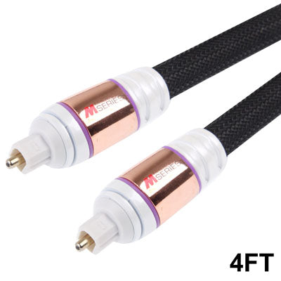Mseries M1000 High Resolution Digital Fiber Optic Cable, Length: 4FT / 1.21M