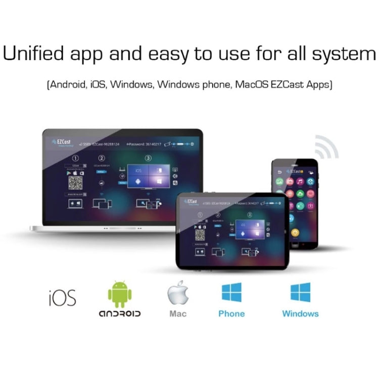 EZCast M7 Internet Radio Airplay DLNA(DMR) WiFi Music Streamer Audio Receiver, Support iOS / Android / Windows