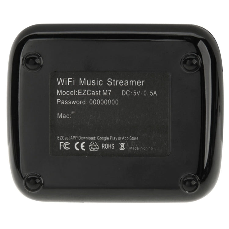 EZCast M7 Internet Radio Airplay DLNA(DMR) WiFi Music Streamer Audio Receiver, Support iOS / Android / Windows
