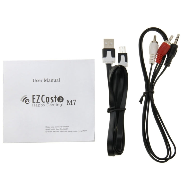 EZCast M7 Internet Radio Airplay DLNA(DMR) WiFi Music Streamer Audio Receiver, Support iOS / Android / Windows